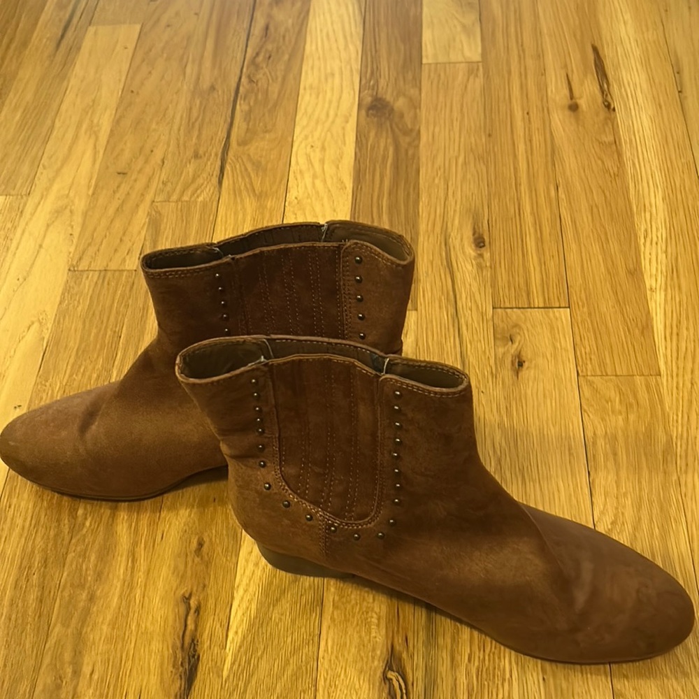 A2 by Aerosoles Saddle Suede Bootie